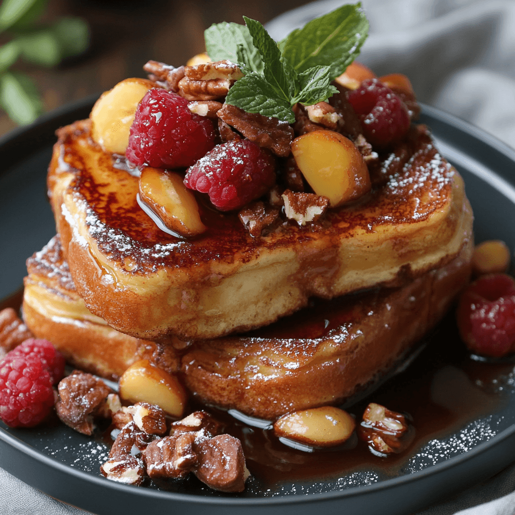 Ultimate Brioche French Toast – Rich and decadent French toast made with soft, buttery brioche bread, perfect for a luxurious breakfast.