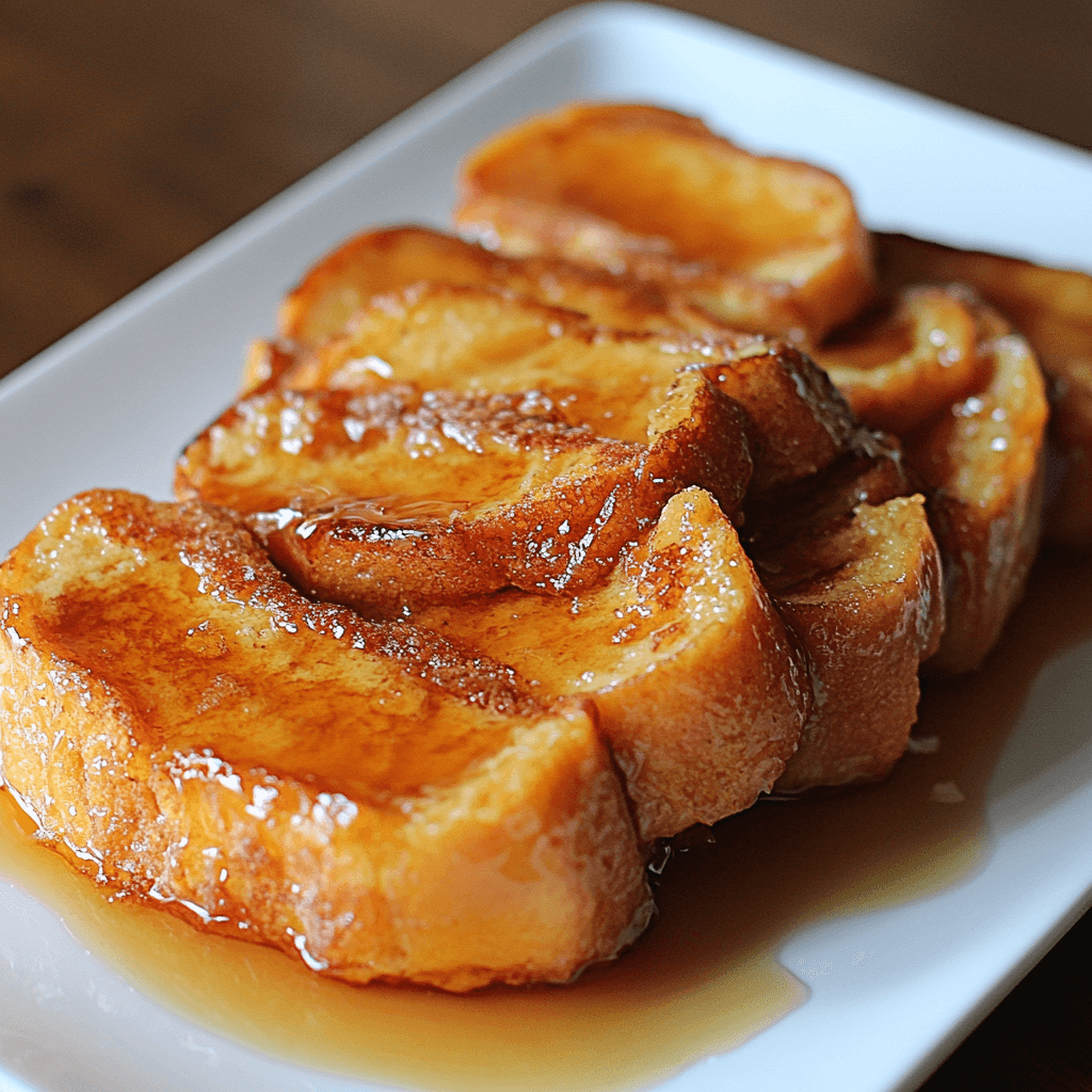 Ultimate Brioche French Toast – Thick, buttery brioche slices dipped in a rich custard and cooked to golden perfection for a delicious breakfast treat.