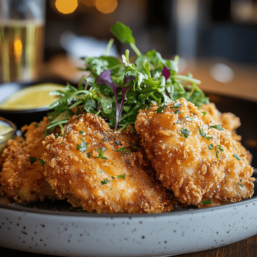 Ultimate Fried Chicken Breast – Crispy, golden-fried chicken breast with a perfectly seasoned coating for a delicious, crunchy bite.