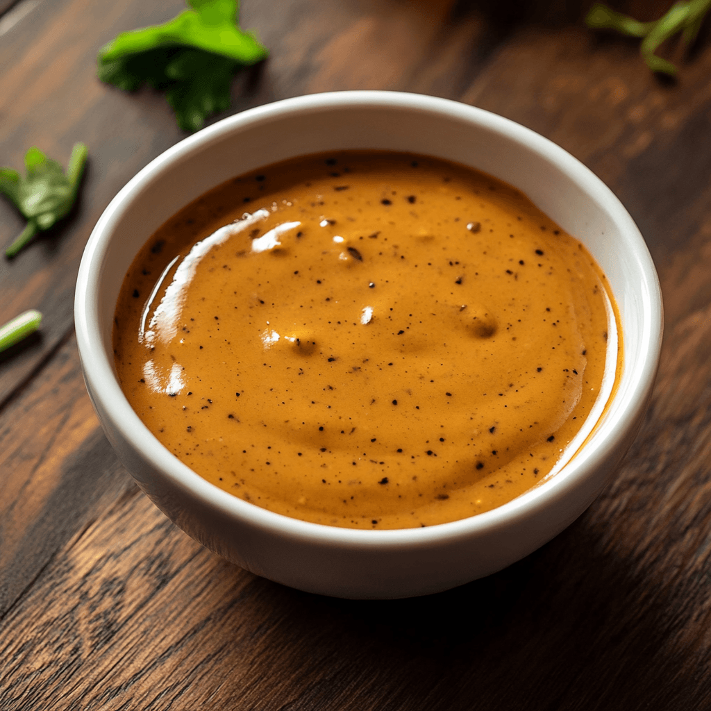 Ultimate Burger Sauce – A rich, tangy, and creamy sauce packed with bold flavors, perfect for elevating any burger.