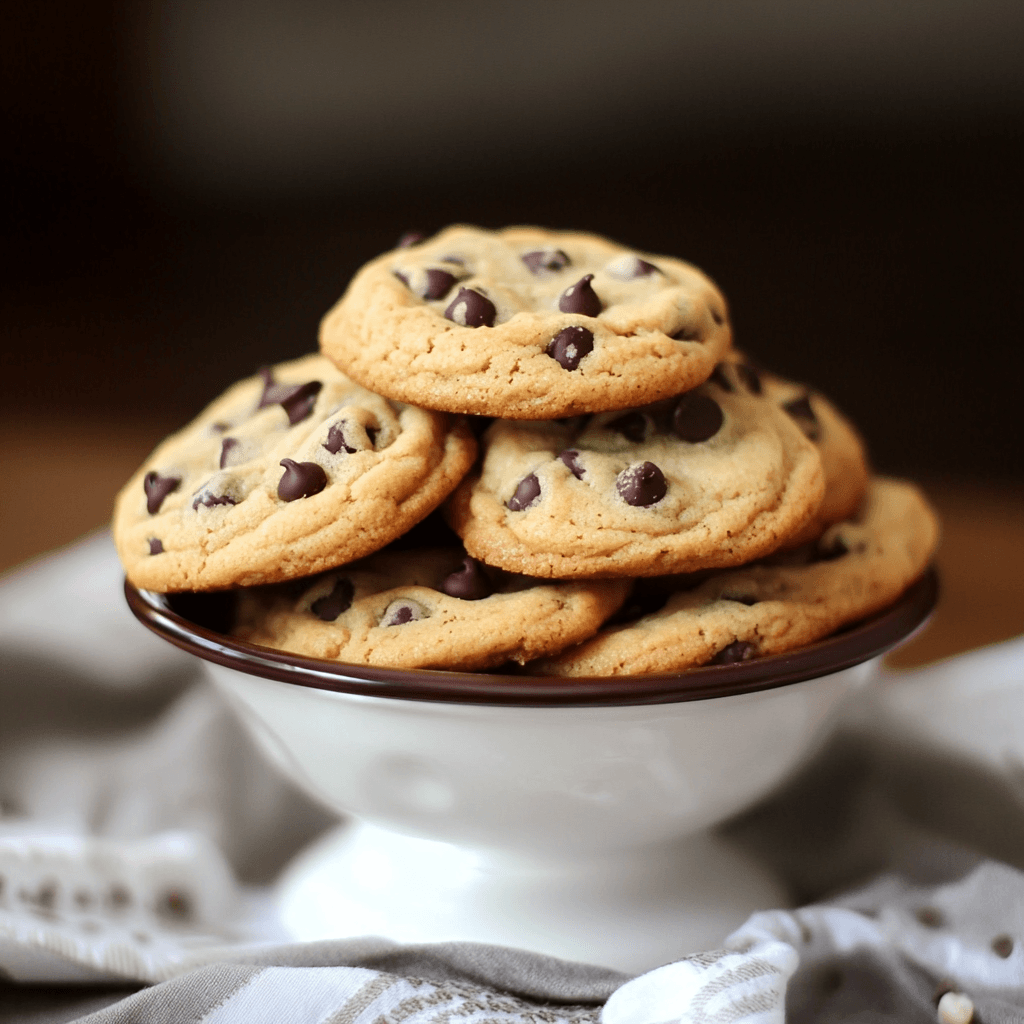 Ultimate Soft Chocolate Chip Cookies – Thick, chewy, and packed with melty chocolate chips for the perfect, classic cookie experience.