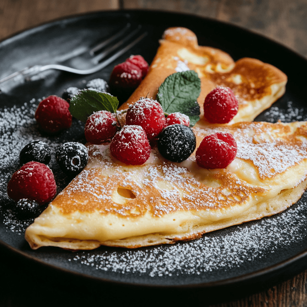 Ultimate German Pancake – Puffy, golden pancake with a soft, custardy center, perfect for a delicious and impressive breakfast.
