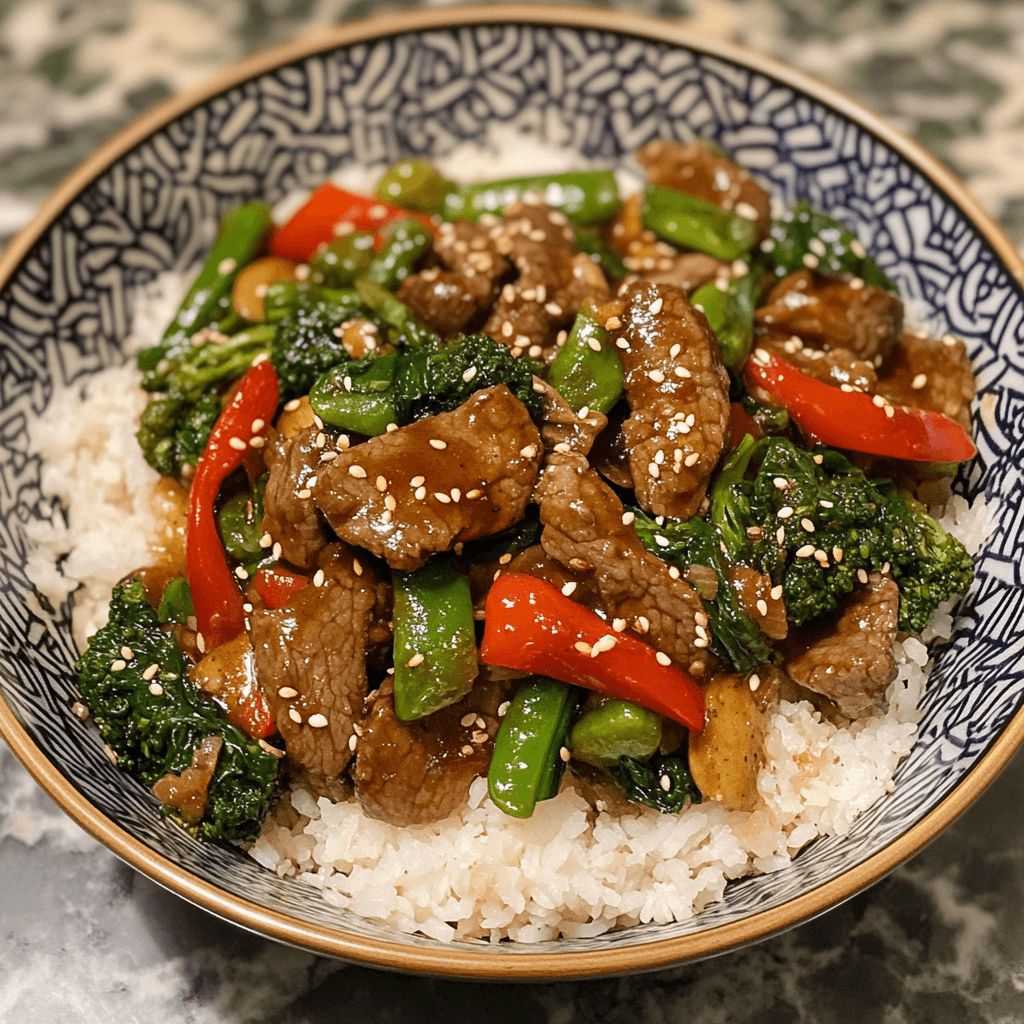 Best Beef Stir Fry – Quick and flavorful beef stir fry with tender strips of beef, colorful veggies, and a savory sauce, perfect for easy meals.