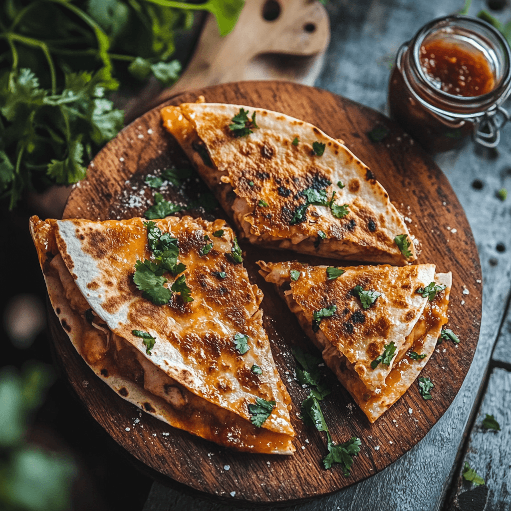 Ultimate Chicken Quesadilla – A cheesy, flavorful chicken quesadilla packed with tender chicken, melted cheese, and bold spices for a delicious, easy meal.