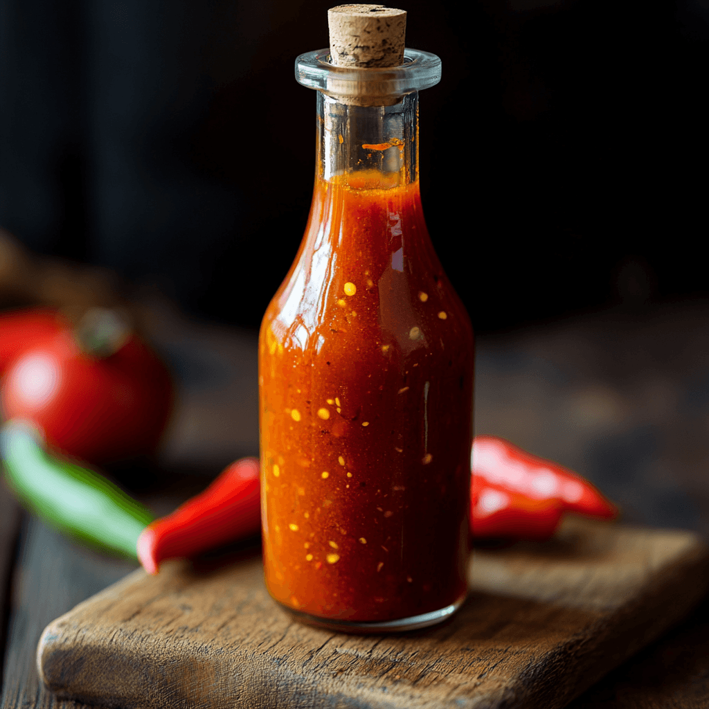 Ultimate Hot Sauce – A fiery, flavorful hot sauce made with fresh peppers and spices, perfect for adding a spicy kick to any meal.