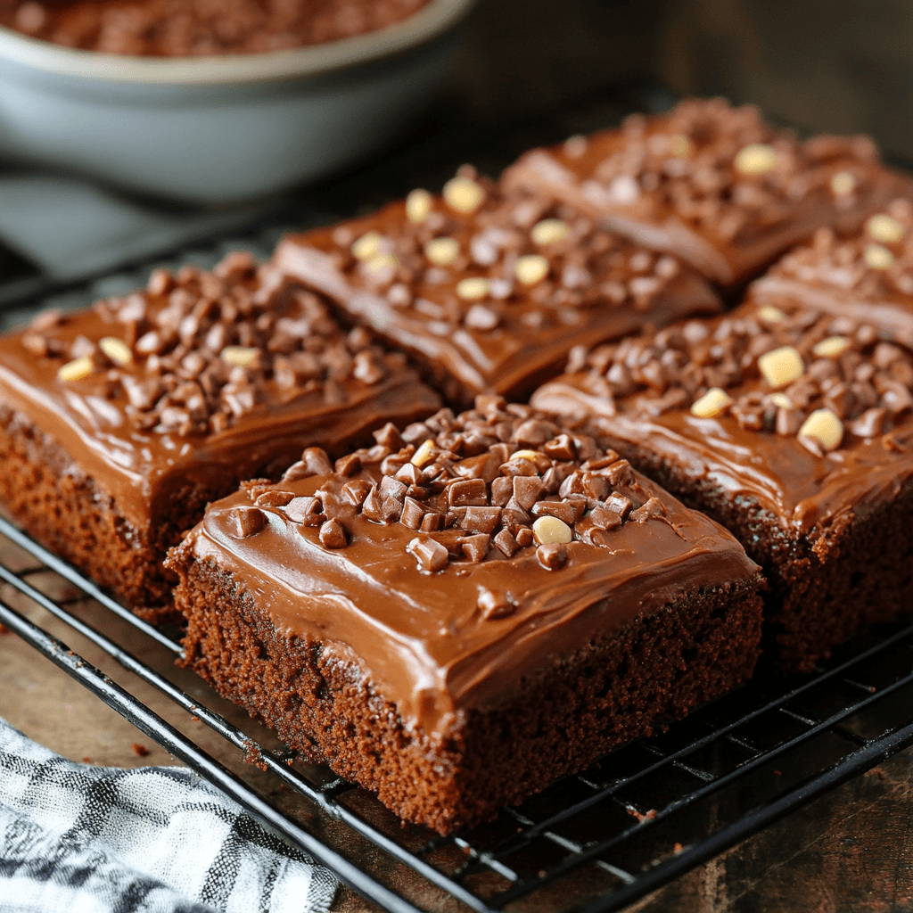 Ultimate Texas Sheet Cake – Rich, moist chocolate cake topped with a decadent fudge-like frosting, perfect for gatherings and celebrations.