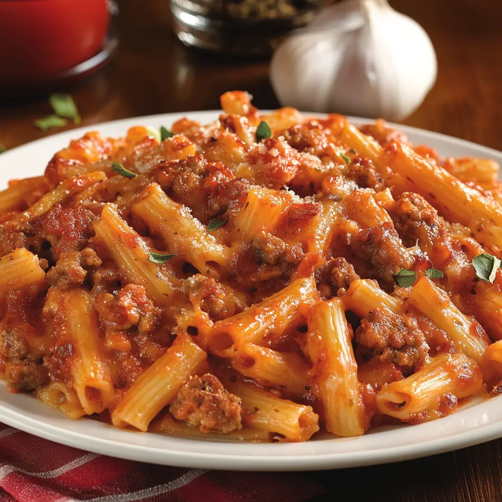 Baked Ziti with Sausage